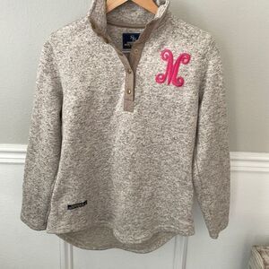 Monogrammed Simply Southern Sherpa Pullover